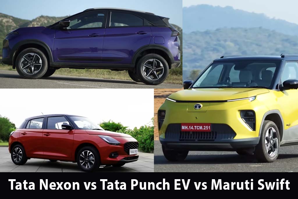 ₹10 Lakh से कम में KonsiGadi है सबसे बेस्ट? Tata Nexon vs Tata Punch EV vs Maruti Dzire Full Comparison - Maruti